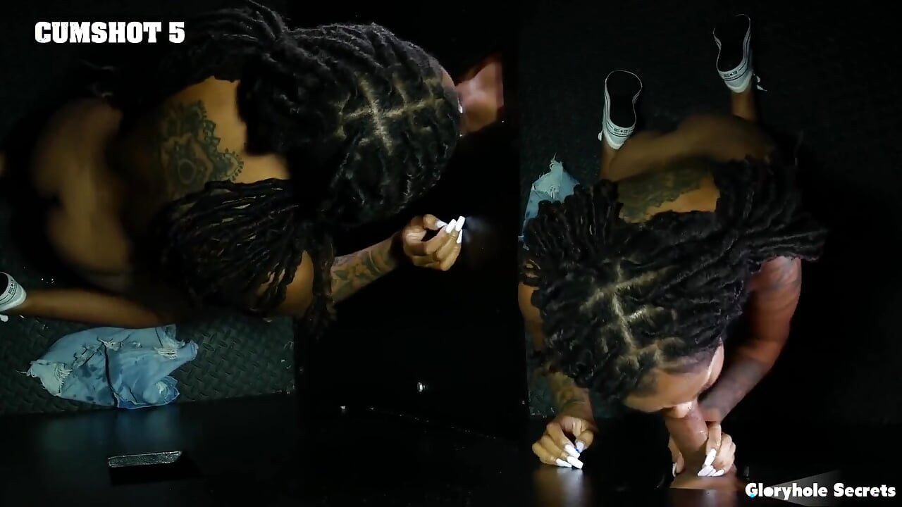 Gloryholesecrets, primer primer primer plano de Cali Sweets