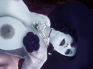 Alcina Dimitrescu cucharita en la parte superior - clip corto de Resident Evil Village