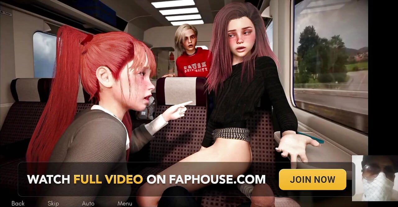 Innocent 18 Plus Teens Are Fucked in a Train