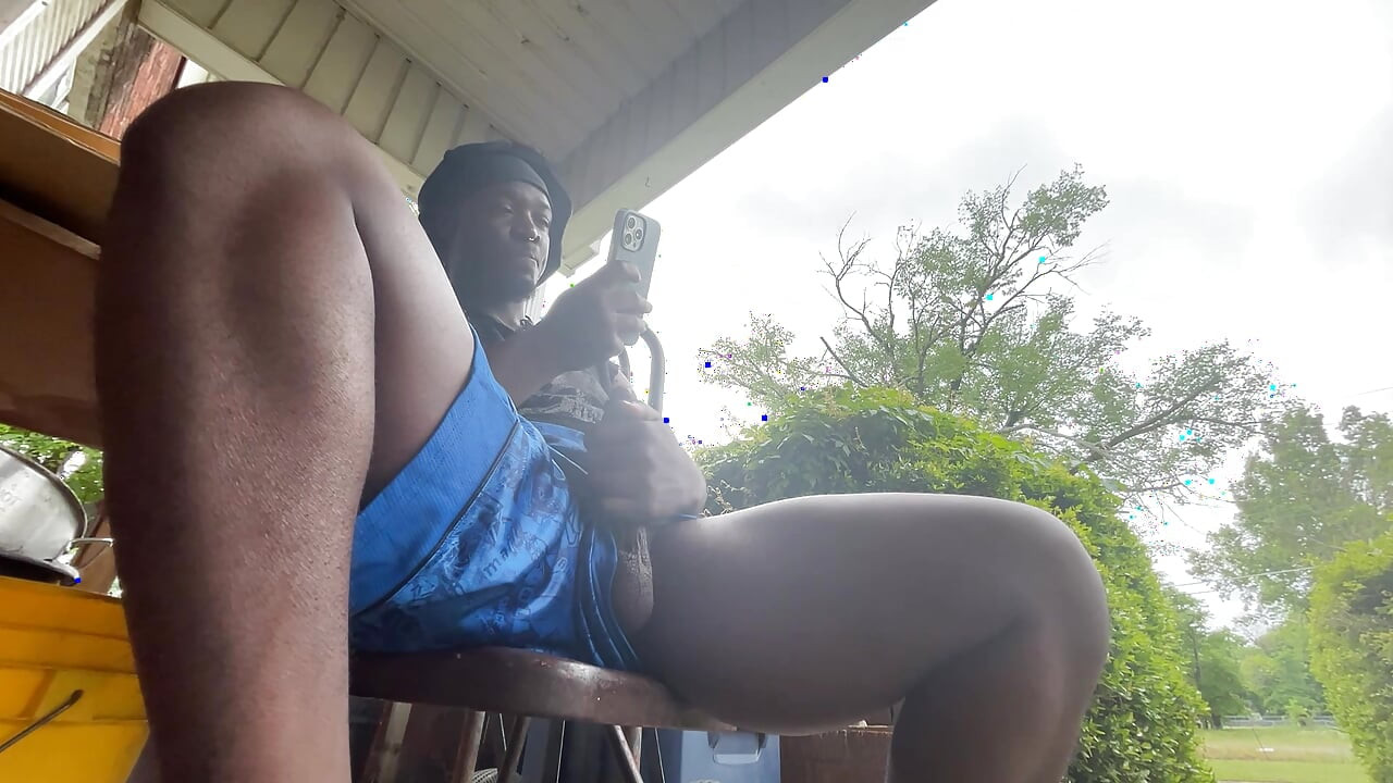 I Got Up Early In The Morning Just So I Can Have A Gooning Session On The Front Porch With Me Nutting
