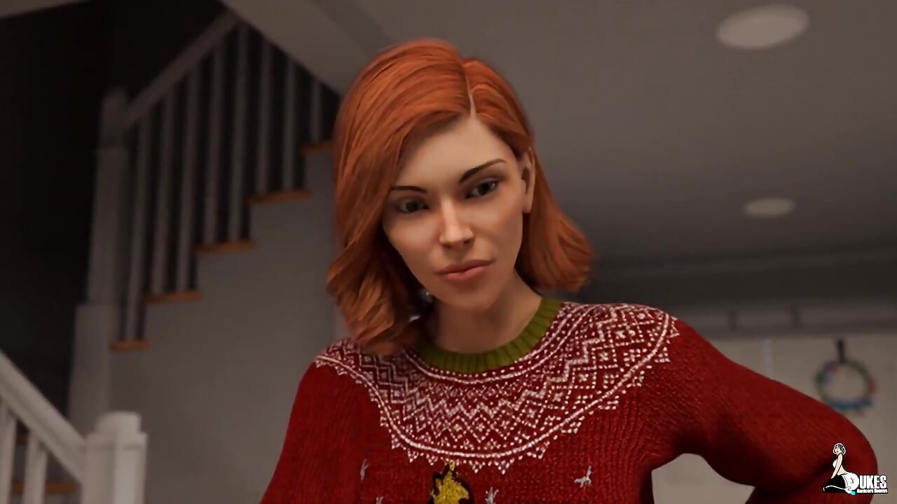 Curvy Wife Spends Her Entire Day Before Christmas Taking Black Dick