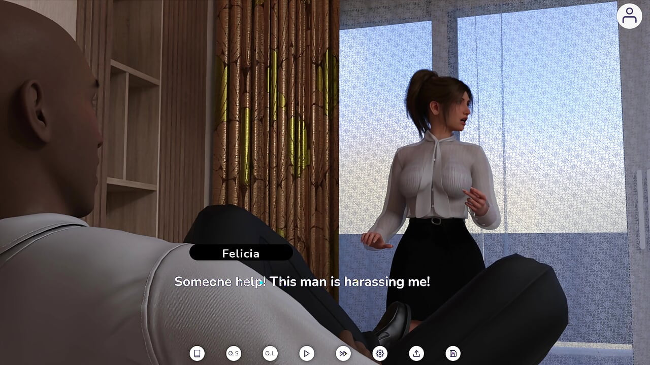 A Volatile Marriage 4 to Sell the House, Felicia Plays Perverted Game with the Client
