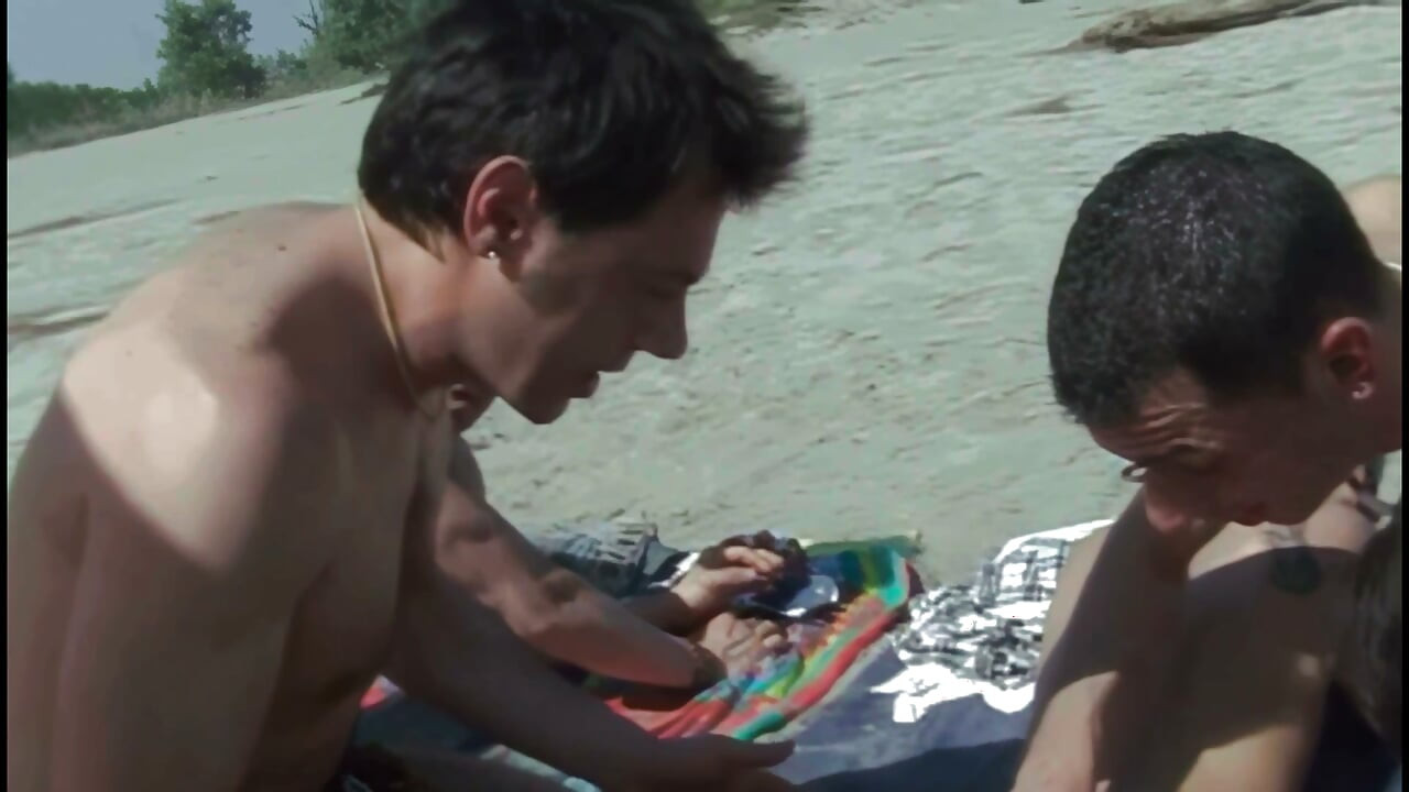 Beach Gangbang with My Boyfriend's Friends