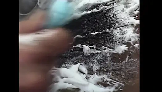 Тугая киска берет на себя