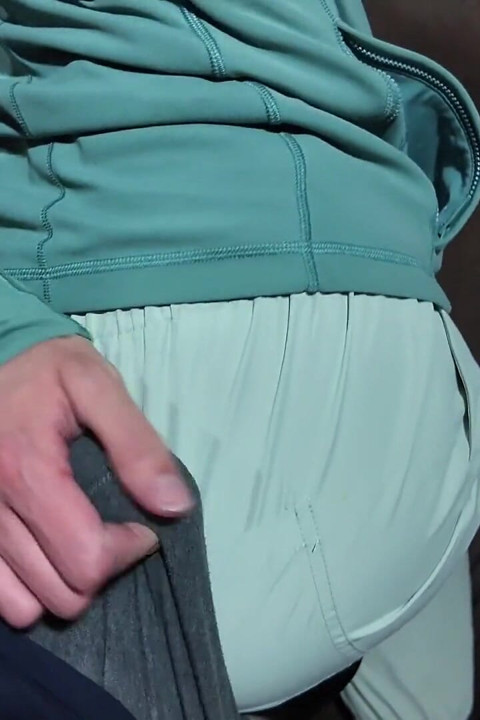 American Wife Ass Worship in Ski Pants POV