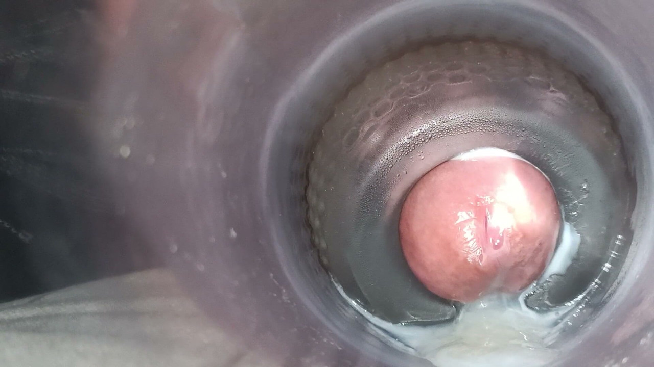 Internal view: vulva twitching and ejaculation 7