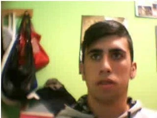 Straight guys feet on webcam #262