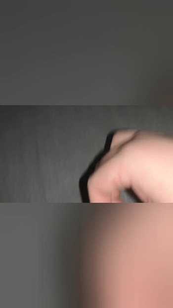 Spectacular moment from "Cumming by just holding my tip"
