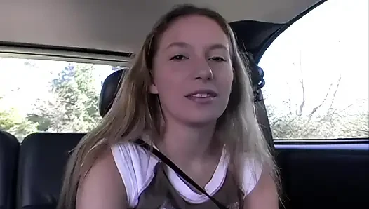 Vintage Cum Walk Van Sex Pickup! Christie Lee