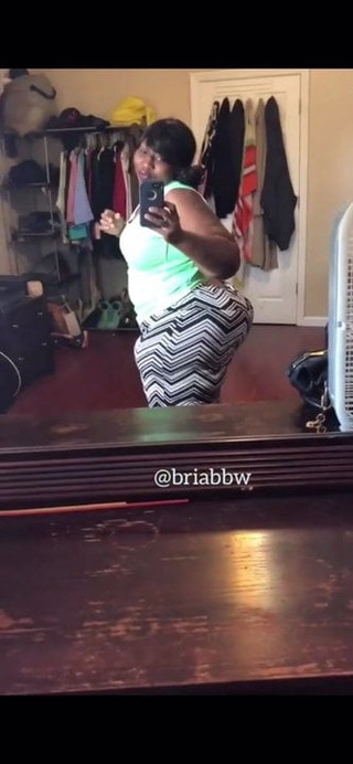 Bria Bbw Mirror Twerk