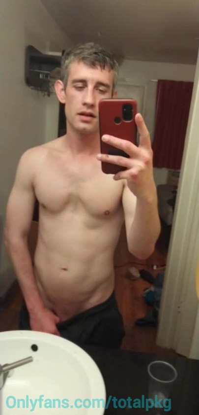 Hot guy strip teases and tell you to get FUCKED!