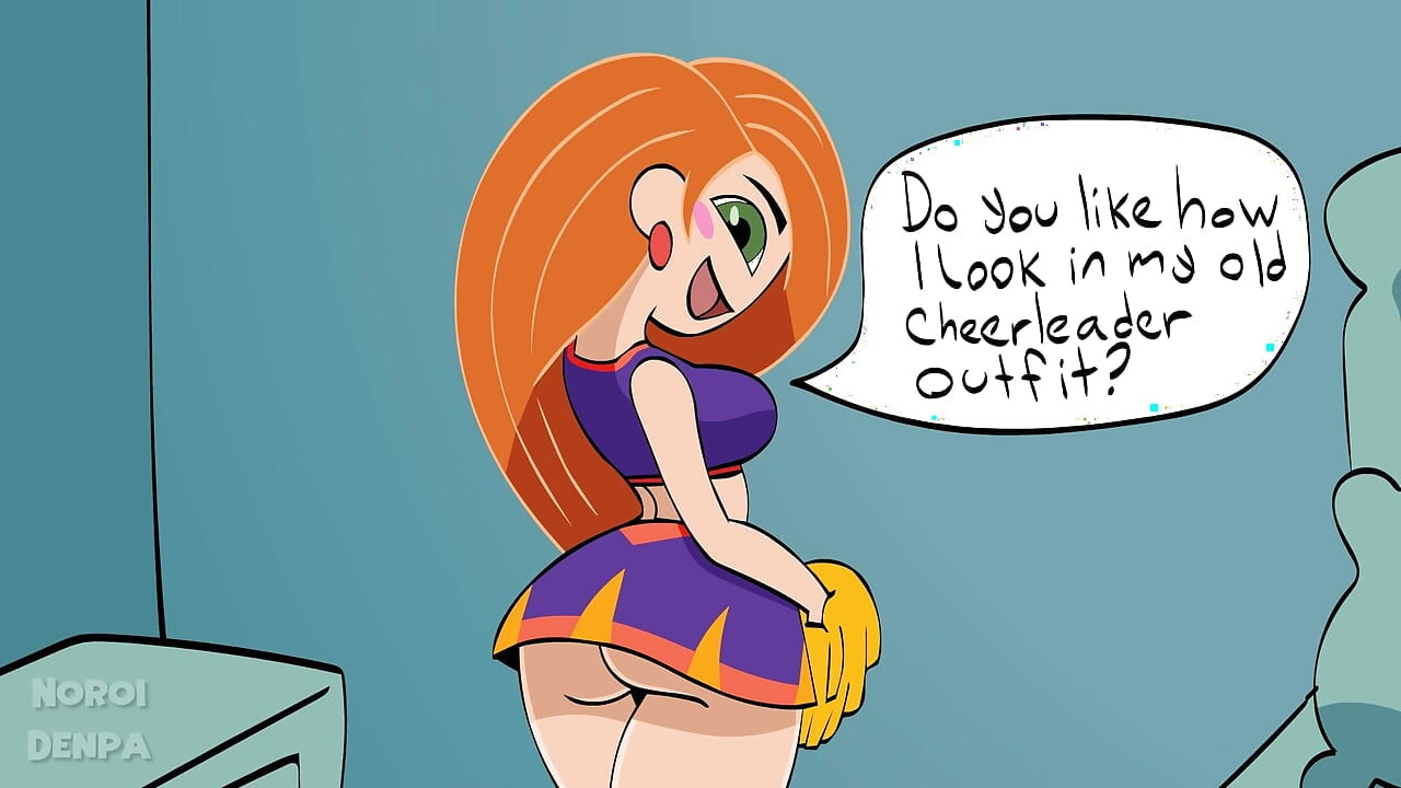 Kim Possible quiere montar la polla de su amigo.