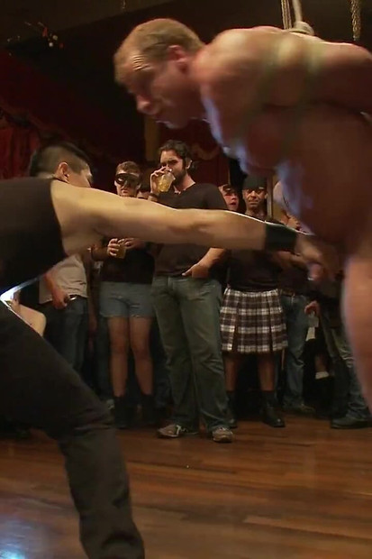 Live Shoot: Dirk Caber and 200 Horny Men at Folsom Weekend Party.