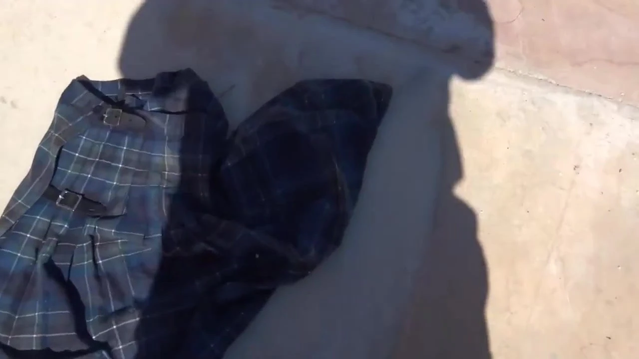 Kicking Blue Tartan 2 skirt