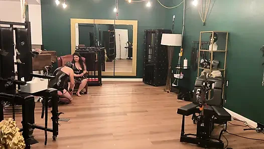 Fetish-lofts Hardcore Anal Session with TV Slave Part 1-4