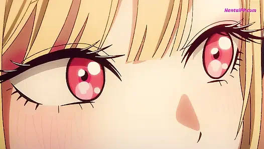 Gojo pertama kalinya nggak canggung - sempurna banget. Karena itu dengan Marin (Hentai)