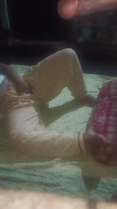 Sweet forehead moments and beautiful late night conversation with my wife Rani