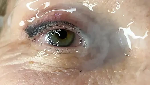 Milf extrem nahaufnahme abspritzen auf augen-orgasmus