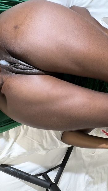 Young Black Teen Creampied