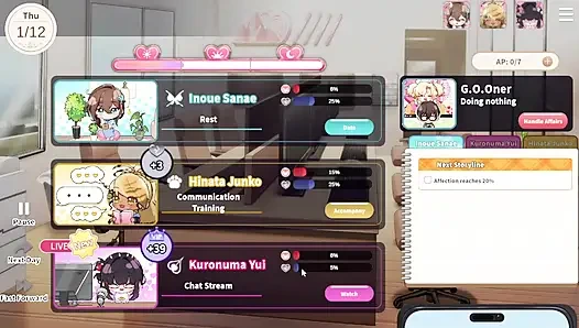 1 V-Lover Playthrough. Lovely Women And Nice Art Style.