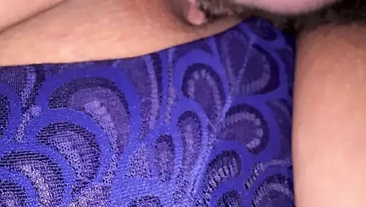 Getting my pussy devoured by daddy