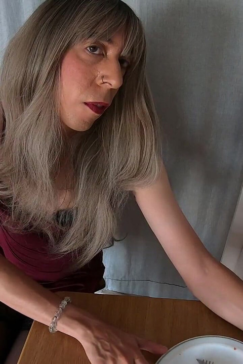 Eating a Dessert Cookie Full of Cum