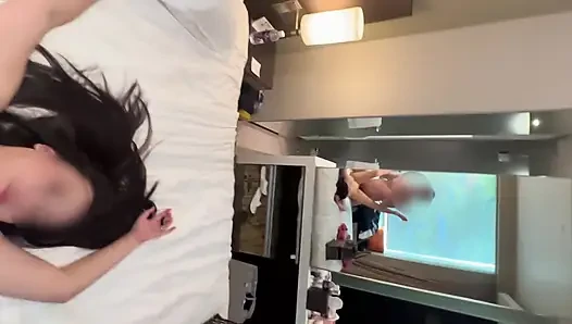 Skinny Pinay Student Lulu Wild Needed the Money an Fucked Stranger in Singapore Hotel