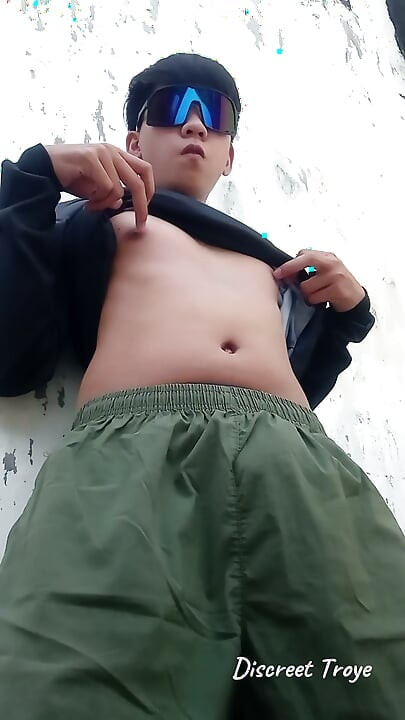Pinoy with Big Cock at Construction Site - Lick and Fuck His Pussy Toy