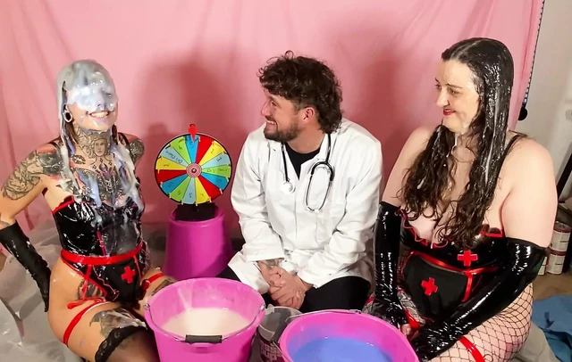 Human Anatomy Sploshing and Gunge Spin the Wheel!