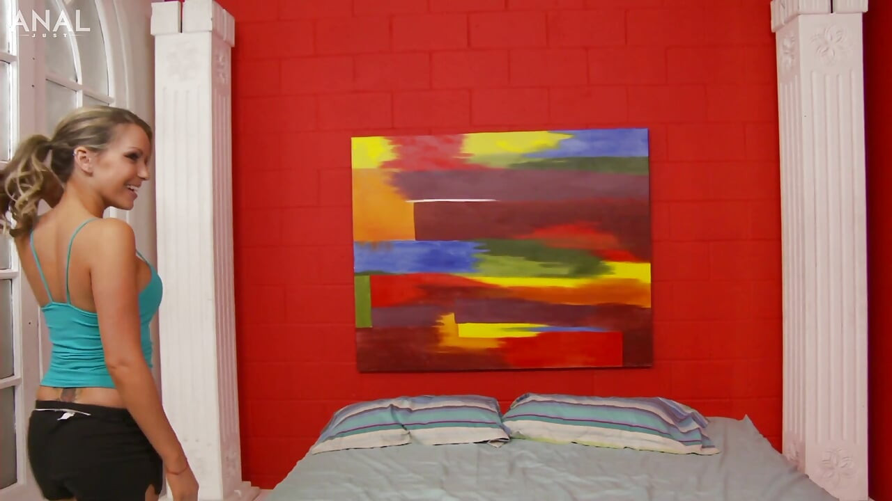 Interracial anal sexo a três com Courtney e Flower