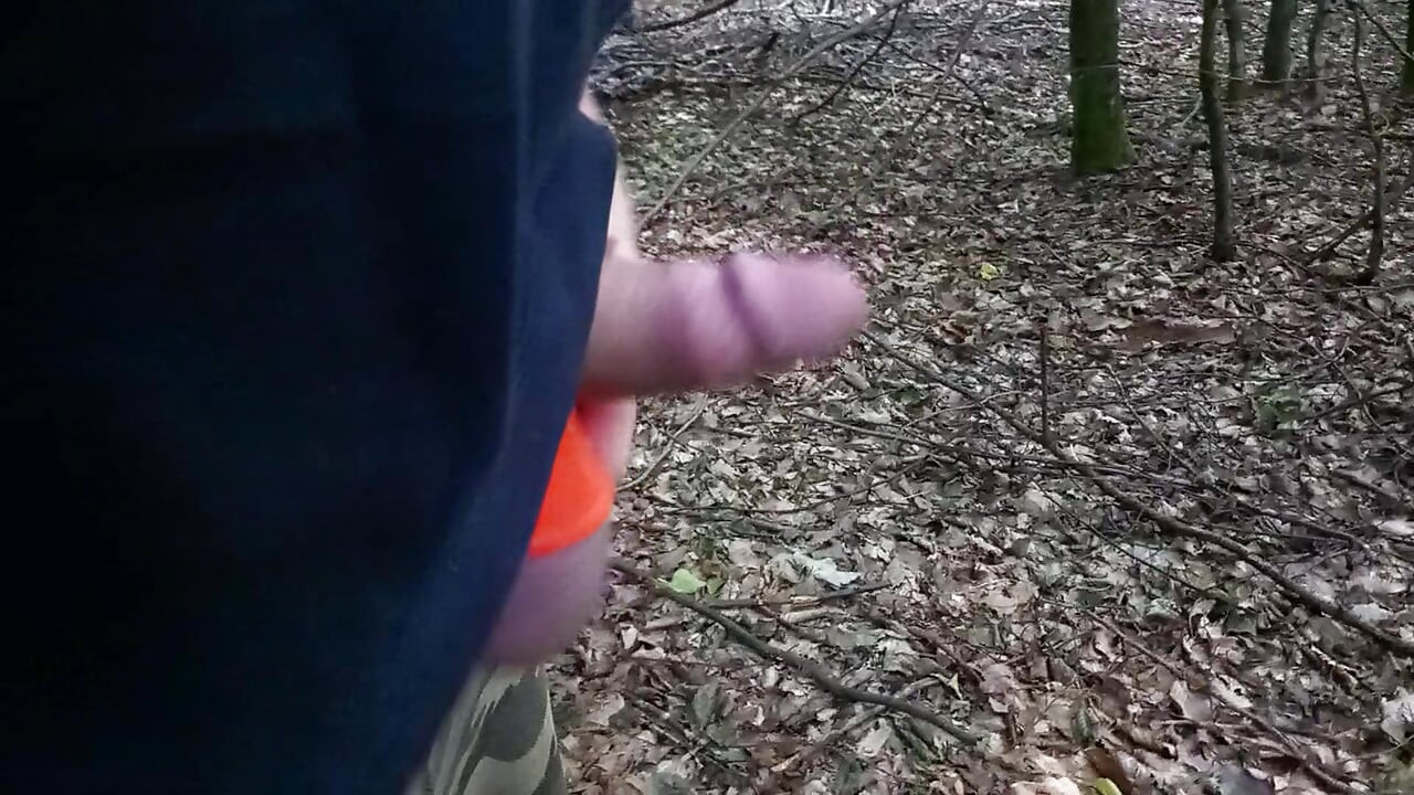 Outdoor in the forest snotted