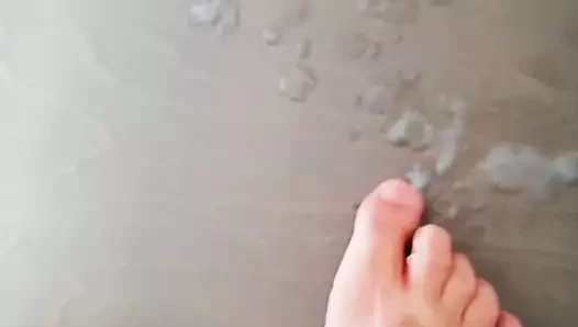 Ayak parmakları, ayak tabanları ve boşalma