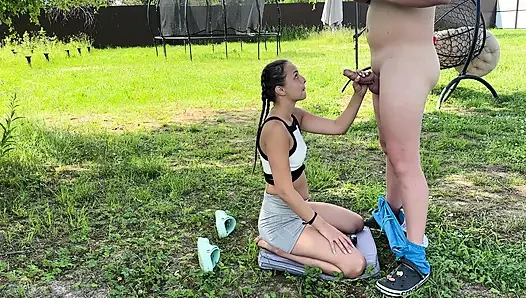 She felt the tension between them building