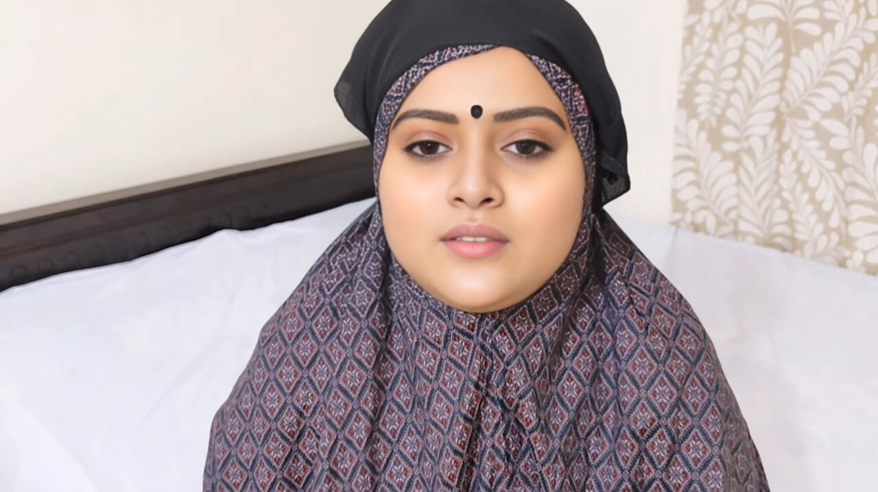indian bangla hijabi muslim step-mamani fucking doggy style video.