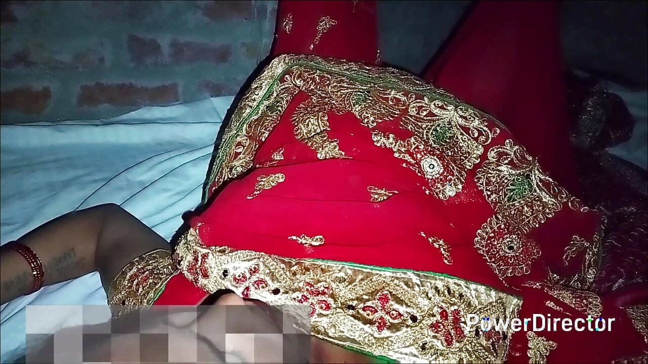 Bride and groom sex video of new village, wedding night video of married couple