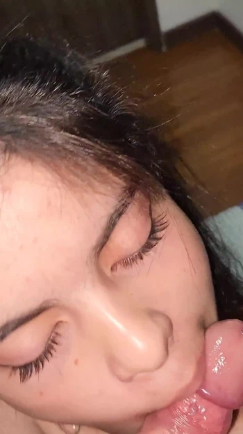 Jaw-dropping moment from "The photographer fucks one of the models! convincing her to take nude pictures and on her cock ("
