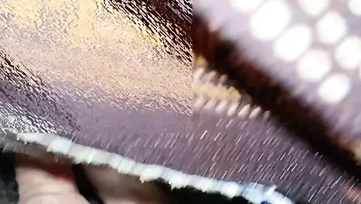 Замужнюю сводную сестру трахнул сзади ее сводный брат на заднем дворе всю ночь