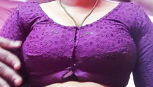 Village girl in saree, doing wonderful sex with affair person