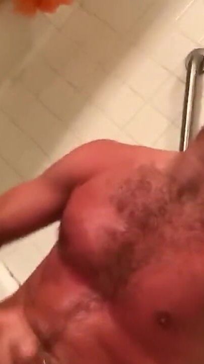 Oily Muscular Masturbation