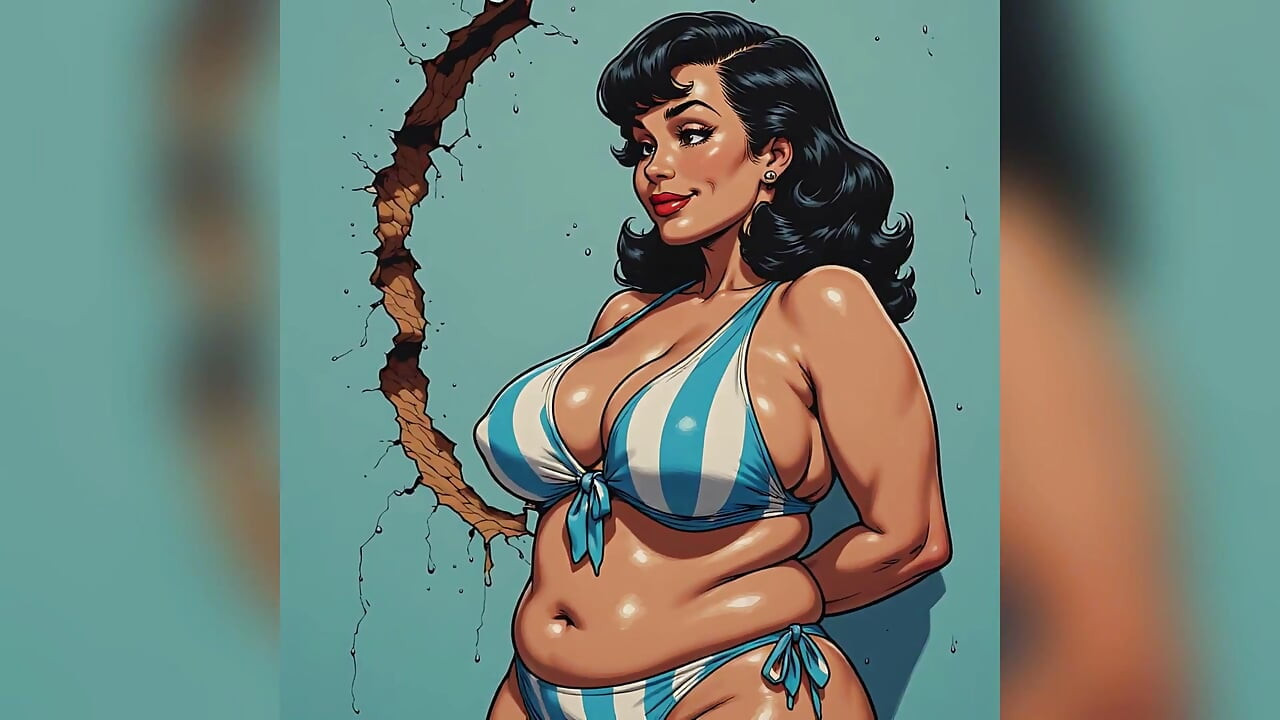 Chubby Bikini Beauties Art