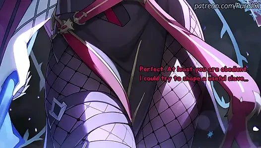 Rosaria from Genshin Impact makes your cock suffer (Edging JOI)