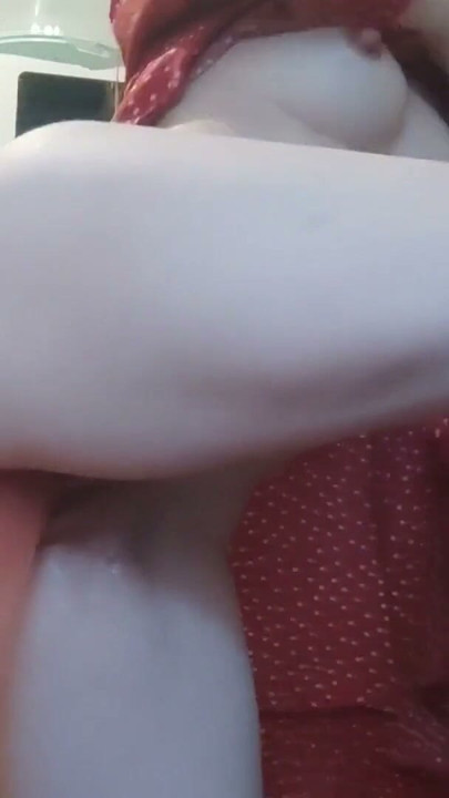 A date with a huge dildo ended for a milky milf with hard sex | Clip 2