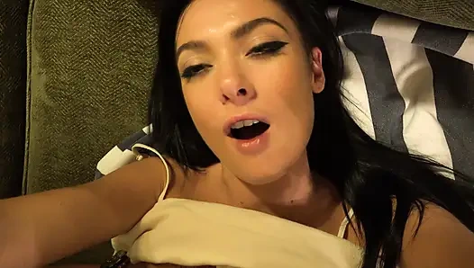 Marley Brinx Goes  on a Date, Lets you Rub her Pussy and Takes a Bath