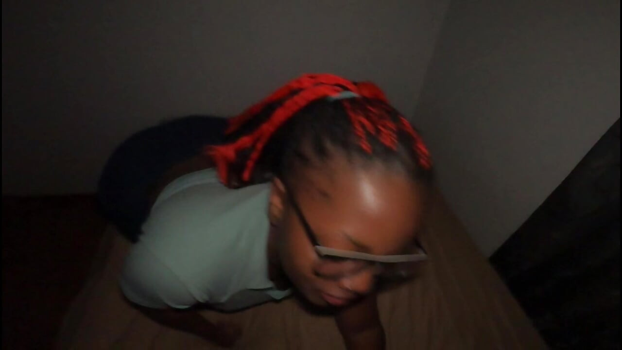 Look In My Eyes & Tell Me Who Owns U Show It with Deepthroat Dedication You Fucking Sloppy Braided RedHead Ebony Slut - Jhodez1