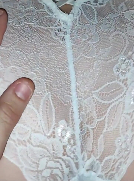 MILF Lowered Her Panties to Get Her Sweet Pussy Rubbed