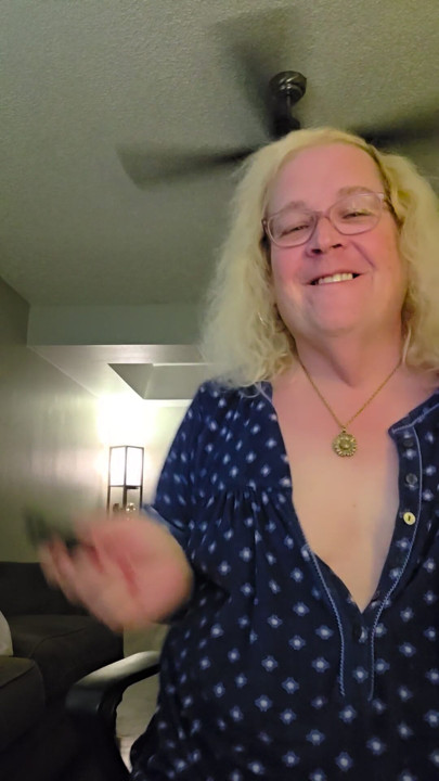 Rocking out with my girlcock out