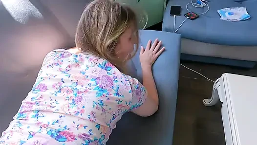 Guy Suddenly Went Deaf While Fucking MILF in the Ass but Finished It and...