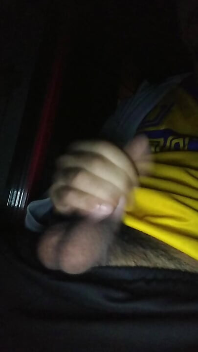 Cum in Porch