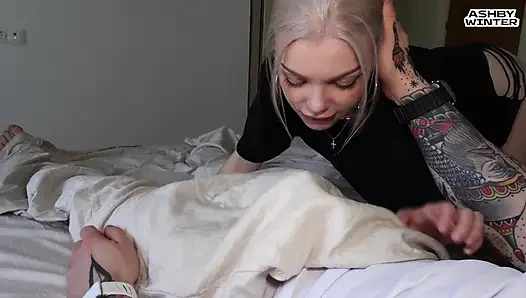 Morning Happy Sex in Dirty Sneakers!
