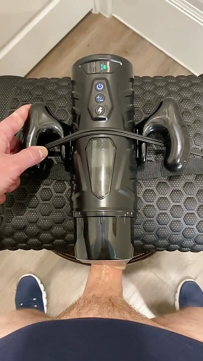 Big Stroker Toy Makes Me Cum Four Times! POV Demo